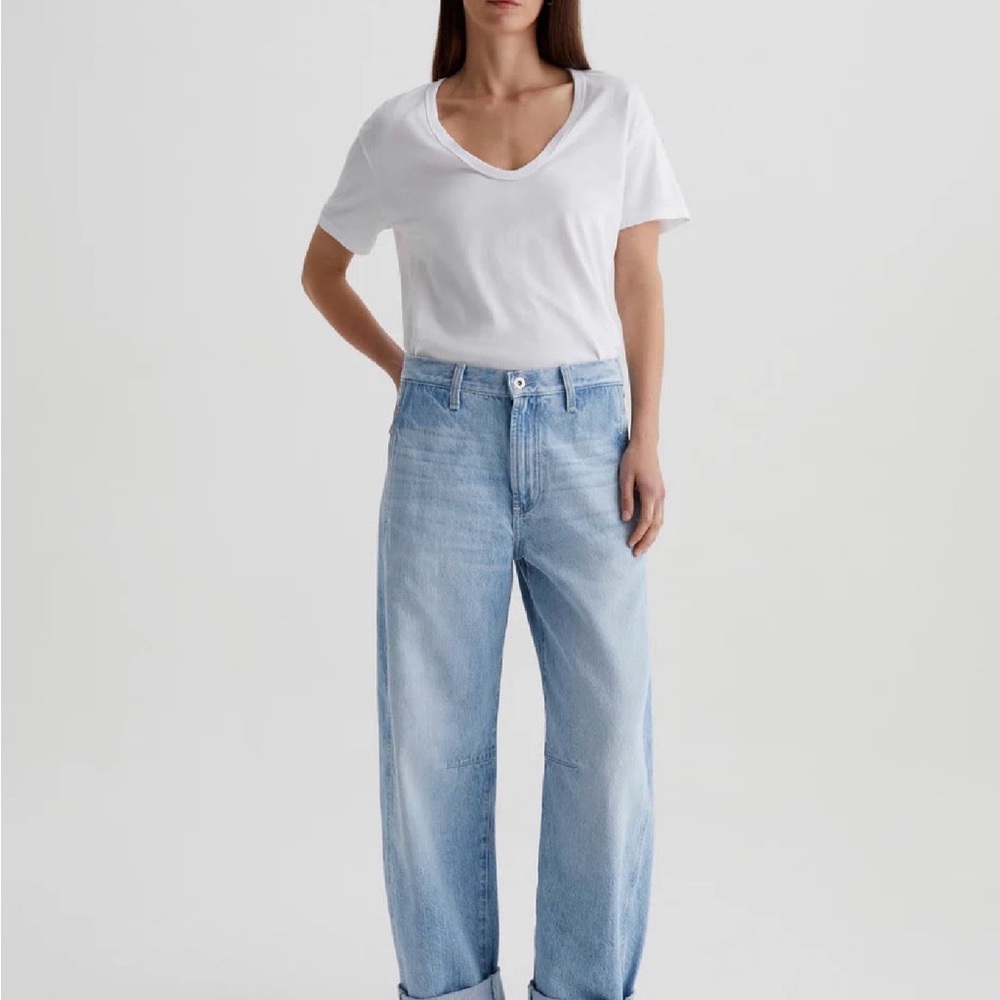 AG Adriano Goldschmied Light Blue Mercer Jeans